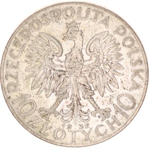 10 złoty, Jadwiga,1932