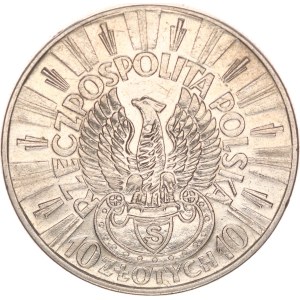 10 złoty, Pilsudski,1934