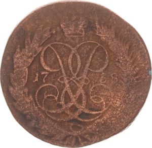 Elisabeth I., 2 kopek,1758