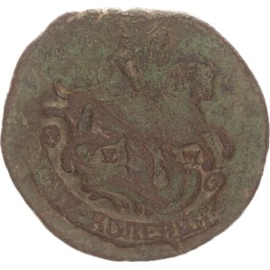 Catherine II., 2 kopek, EM,1795