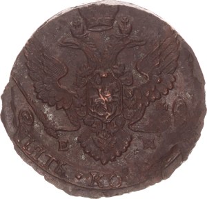 Catherine II., 5 kopek, EM,1788