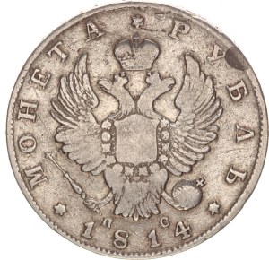 Alexander I., rouble,1814