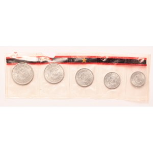 Albania mint set 1944-1969