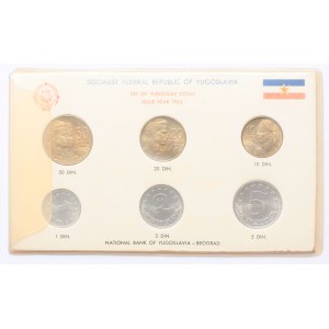 Yugoslavia mint set 1963