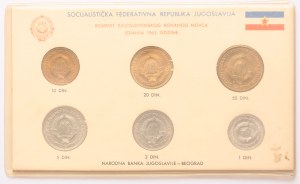 Yugoslavia mint set 1963