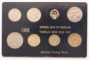 Yugoslavia mint set 1985