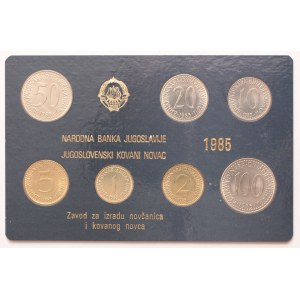 Yugoslavia mint set 1985
