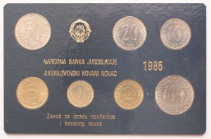 Yugoslavia mint set 1985