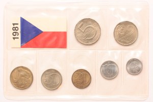 Czechoslovakia mint set 1981