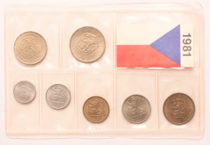 Czechoslovakia mint set 1981