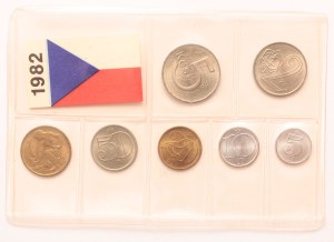Czechoslovakia mint set 1982
