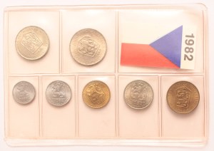 Czechoslovakia mint set 1982