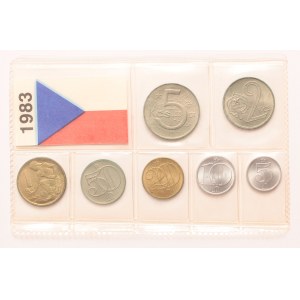 Czechoslovakia mint set 1983