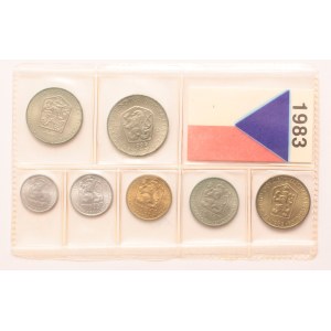 Czechoslovakia mint set 1983