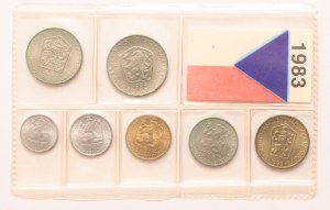 Czechoslovakia mint set 1983