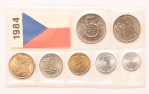 Czechoslovakia mint set 1984