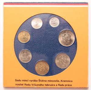 Czechoslovakia mint set 1990