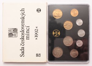 Czechoslovakia mint set 1992