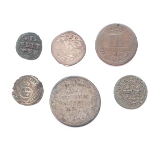 German States lot of 6 pcs,