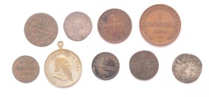 German States lot of 9 pcs,