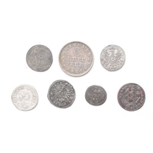 German States lot of 7 pcs,