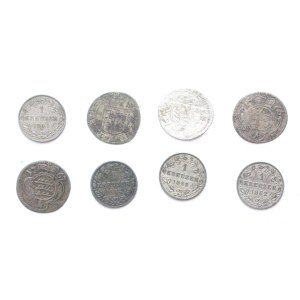 German States lot of 8 pcs,