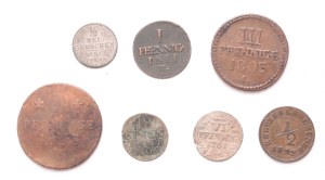 German States lot of 7 pcs