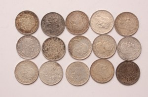 Romania lot of 15 pcs, Mihai I. 200 lei 1942