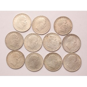 Romania lot of 11 pcs, Mihai I. 25000 lei 1946