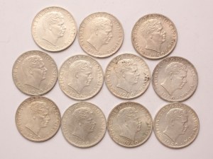 Romania lot of 11 pcs, Mihai I. 25000 lei 1946