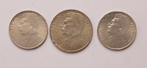 Czechoslovakia lot of 3 pcs, 50-100 korun 1949 (Stalin)