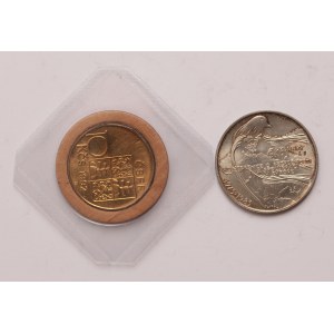 Czechoslovakia lot of 2 pcs, 100 korun 1975-1985 (Helsinki Conference), 10 korun 1992 (A. Rasin)