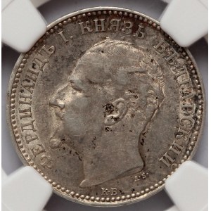 Bulgaria 1 lev 1891 KB