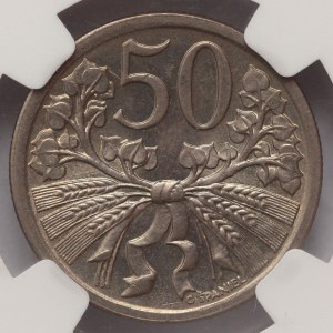Czechoslovakia 50 haleru 1922
