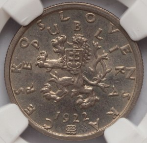 Czechoslovakia 50 haleru 1922