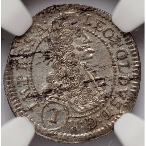 RDR Leopold I. 1 kreuzer 1701 GE, Prague