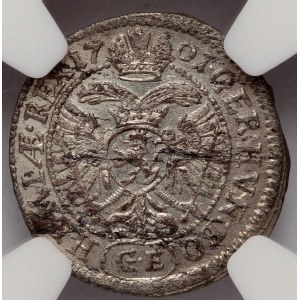 RDR Leopold I. 1 kreuzer 1701 GE, Prague