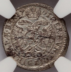 RDR Leopold I. 1 kreuzer 1701 GE, Prague