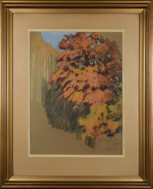 Julian FAŁAT (1853-1929), Autumn Landscape, 1917