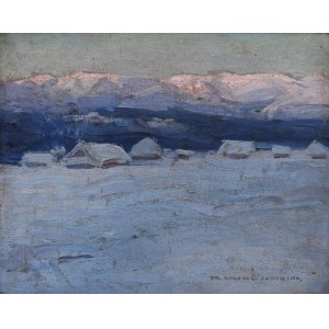 Bronisława RYCHTER-JANOWSKA (1868-1953), Zima w górach