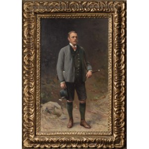 Zygmunt AJDUKIEWICZ (1861-1917), Portret pana von Rittera, 1900