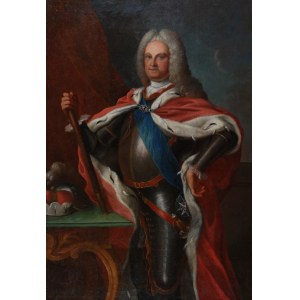 Malarz nieokreślony, 2 poł. XVIII w., Portret księcia Fryderyka Augusta, późniejszego króla Augusta III