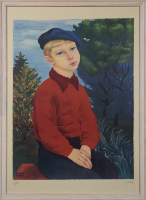 Moses KISLING (1891-1953), The Boy in the Blue Beret