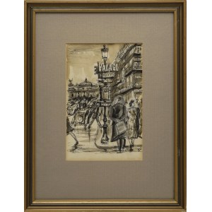 Antoni UNIECHOWSKI (1903-1976), Street Scene
