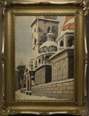 Mieczysław SZCZERBIŃSKI (1900?-1981), Vicarage Tower and Vasa and Sigismund chapels