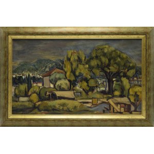 Michel ADLEN (1898-1980), Provençal countryside [II].
