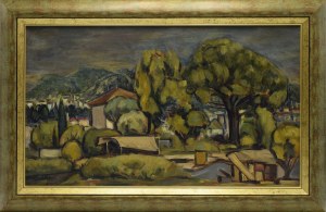 Michel ADLEN (1898-1980), Provençal countryside [II].