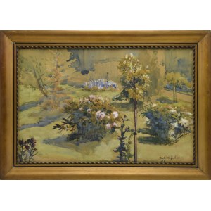 J.K. Monogrammer, 1st half of 20th century, Garden, 1922