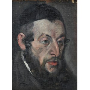 Leon LEVKOVITCH (ur. 1936), Portret Żyda