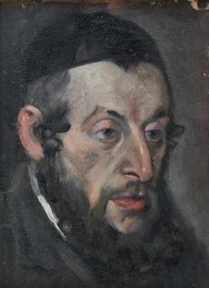Leon LEVKOVITCH (b. 1936), Portrait of a Jew